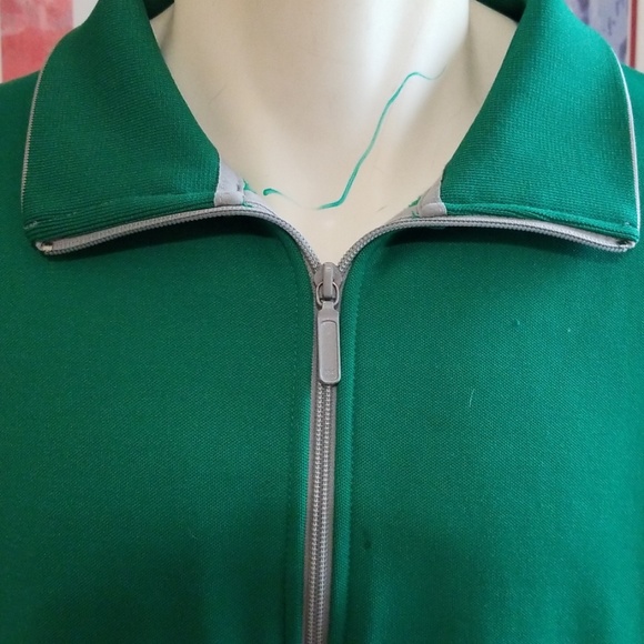 🌹3/$24🌹GAP EMERALD GREEN FLEECE LINED ZIP DOWN - Picture 2 of 8